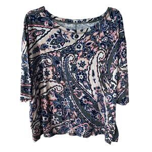 Talbots size 2X knit pullover top